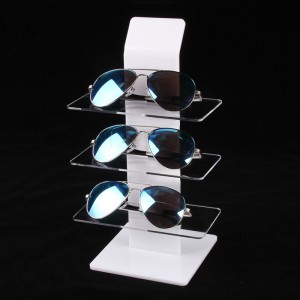 Support de comptoir personnalisé TMJ PP-569 pour présentoir de lunettes de soleil en acrylique